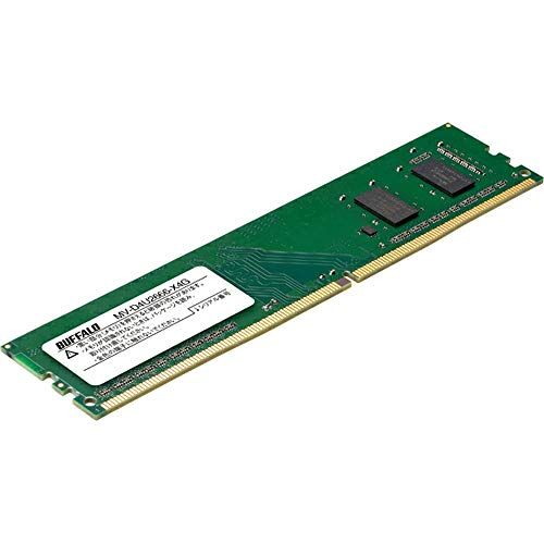 バッファロー MV-D4U2666-X4G PC4-2666対応 288ピン DDR4 SDRAM U-DIMM 4GB 目安在庫 △