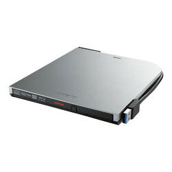 バッファロー USB3.2(Gen1)対応 ポータブルBD 書込ソフト添付 シルバー(BRXL-PTV6U3-SVB) 取り寄せ商品