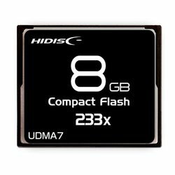HIDISC CF 8GB 233x Read35MB/s MLCå(HDCF8G233XJP3) 󤻾