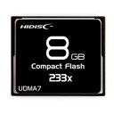HIDISC CFカード 8GB 233x Read35MB/s MLCチップ搭載(HDCF8G233XJP3) 取り寄せ商品