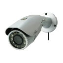 AHD200万画素屋外用カメラ 89×84×284mm TR-H220VZ(64-9500-95) 取り寄せ商品