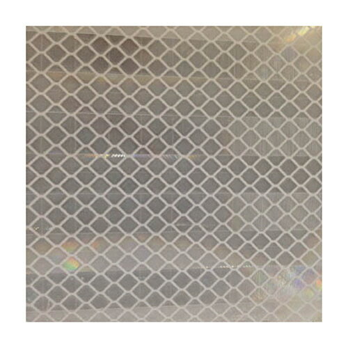 TRUSCO 超高輝度反射シート プリズム型 455mm×227mm 白 1枚(HS4522P-W) 目安在庫=○