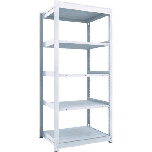 TRUSCO TUG型中量棚300kg 単体 1555×776×H2100 5段 1台(TUG300-75J-5) 目安在庫=○