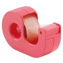 ニチバン セロテープ小巻カッター付 18mm レッド(NB-CT-18DCR) 目安在庫=○