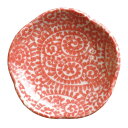 ヤマコー てまひま工房 プチ風水・盛塩小皿 花型 うずうず(yamaco88876) 取り寄せ商品