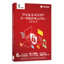 トレンドマイクロ Trend Micro ウイルスバスター トータルセキュリティ スタンダード 1年版 PKG(対応OS:WIN&MAC)(TICEWWJGXSBUPN3700Z) 目安在庫=○