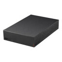 バッファロー HD-LE1U3-BB USB3.2(Gen.1)対応外付けHDD 1TB ブラック 目安在庫=○