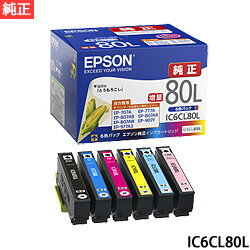 ֽ EPSON ʥץ IC6CL80L 󥯥ȥå(6ѥå) ܰº߸=פ򸫤