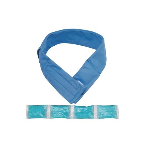 やわらかネッククーラー ブルー（不凍保冷剤付き） TSNC-B(63-4079-11) 目安在庫=△