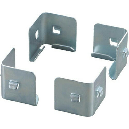 TRUSCO セミボルトレス軽量棚 中段金具 1セット(4個)(SBL-NUSET) 目安在庫=○