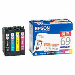 純正品 EPSON （エプソン） IC4CL69 ビジネスインクジェット用 インクカートリッジ(4色パック) (IC4CL69) 目安在庫=○