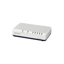 バッファロー LSW6-GT-5EP/WH Giga 5ポート スイッチングハブ 電源外付け 目安在庫=○