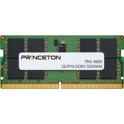 プリンストン DDR5対PCメモリー 16G PN5-4800-16G(67-8167-92) 取り寄せ商品