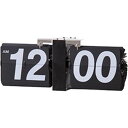 東谷 フリップクロック ブラック(CLK-118BK) メーカー在庫品