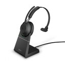 Jabra Jabra Evolve2 65 MS Mono USB-A Stand Black(26599-899-989) ڈ݌=