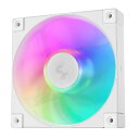 Deepcool FD12 ARGB WH/120mm ARGBケースファン/ホワイト/デイジーチェーン接続対応/MB同期対応/ハイドロベアリング/防振ダンパ(R-FD12-WHAPN1-G) 取り寄せ商品