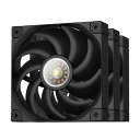Deepcool FT12 3 IN 1/120mmケースファン/3個入パック/ブラック/高い静音性と耐久性/(R-FT12-BKWPN3-G) 取り寄せ商品