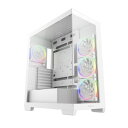 Deepcool CG580 4F V2 WH/ミドルタワーケース/ピラーレスデザイン/ホワイト/シングル(R-CG580-WHADA4-G-2) 取り寄せ商品