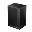 Deepcool CH170 DIGITAL/Mini-ITXケース/ブラック/デジタルパネル搭載/高エアフロー/メッシュパネル/高さ172mmの空冷クーラー(R-CH170-BKNPI0D-G-1) 目安在庫=△