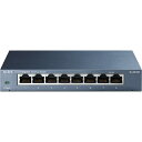 ティーピーリンク TL-SG108(UN) 8ポート 10/100/1000Mbps デスクトップ スイッチ 目安在庫=△