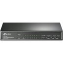 ティーピーリンク 9ポート 10/100Mbps デスクトップスイッチ(8 PoE+ポート搭載)(TL-SF1009P) 目安在庫=△