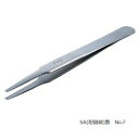 RUBIS MEISTER ピンセット SA(耐酸鋼)製 No.F (1本)(F-SA) 取り寄せ商品
