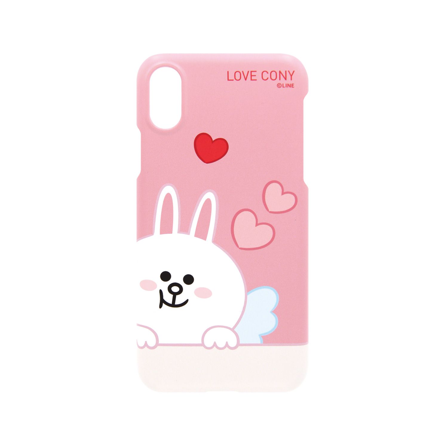 LINE FRIENDS iPhone XR SLIM FIT CUPID LOVE コニー(KCL-SCL006) 仕入先在庫品[メール便対象商品]