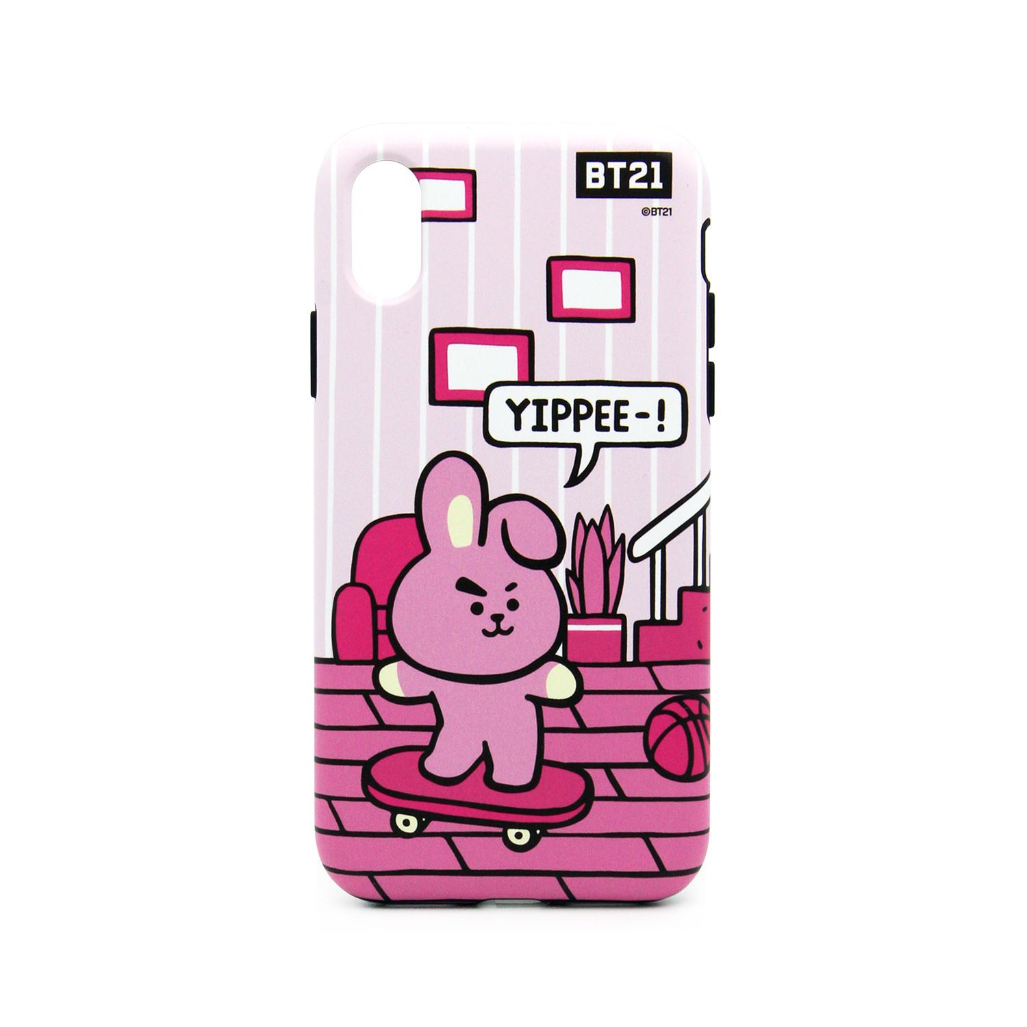 BT21 iPhone XS/X DUAL GUARD ROOMIES_COOKY(KCB-DRS003) 仕入先在庫品