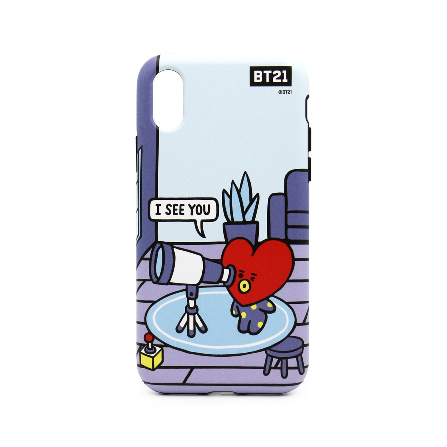 BT21 iPhone XS/X DUAL GUARD ROOMIES_TATA(KCB-DRS004) 仕入先在庫品