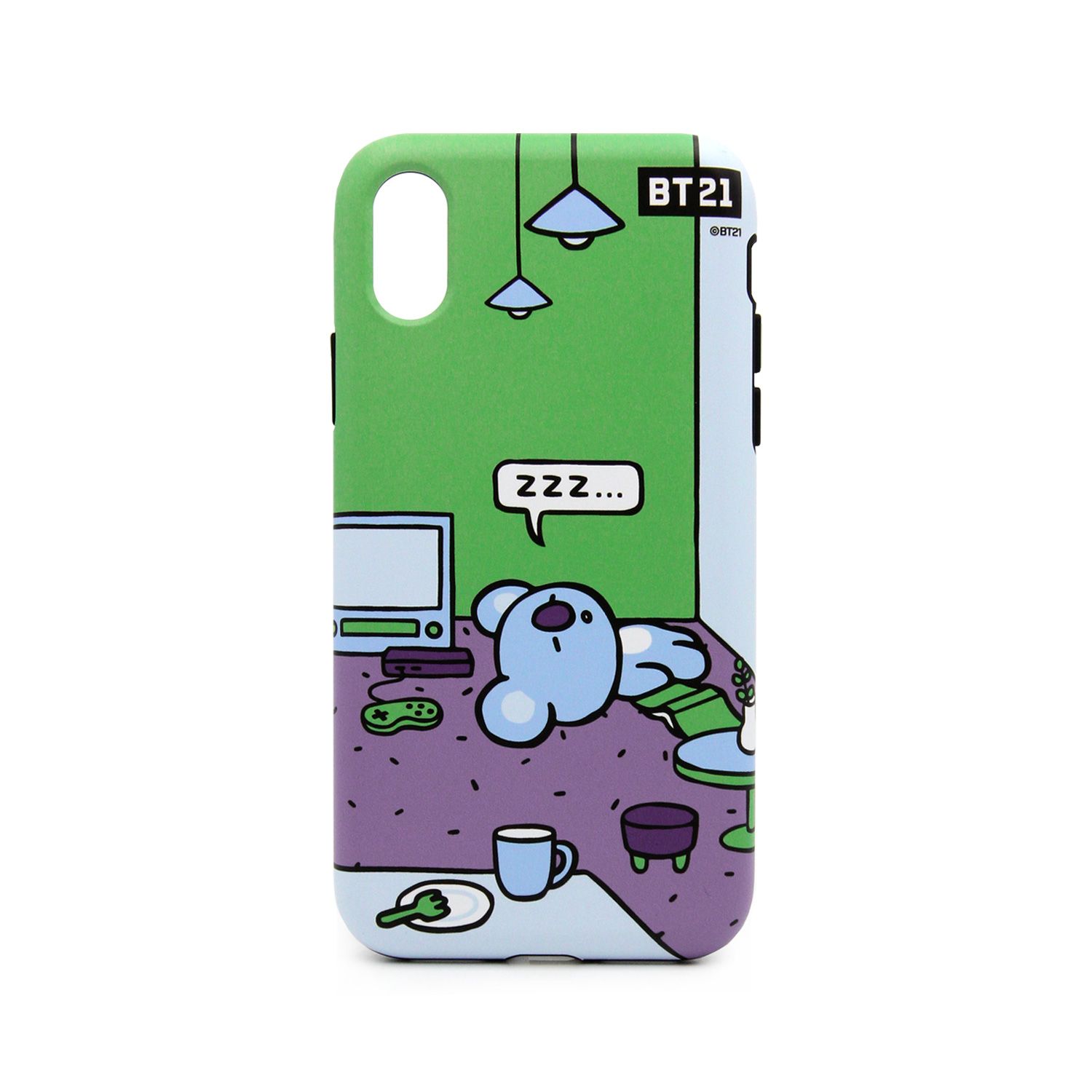 BT21 iPhone XS/X DUAL GUARD ROOMIES_KOYA(KCB-DRS005) 仕入先在庫品