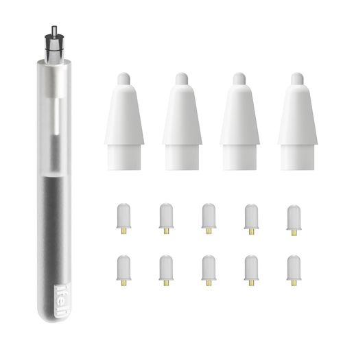 ifeli ifeli ペーパーライクフィルム用ペン先+芯交換キット for Apple Pencil(IF00092) 仕入先在庫品