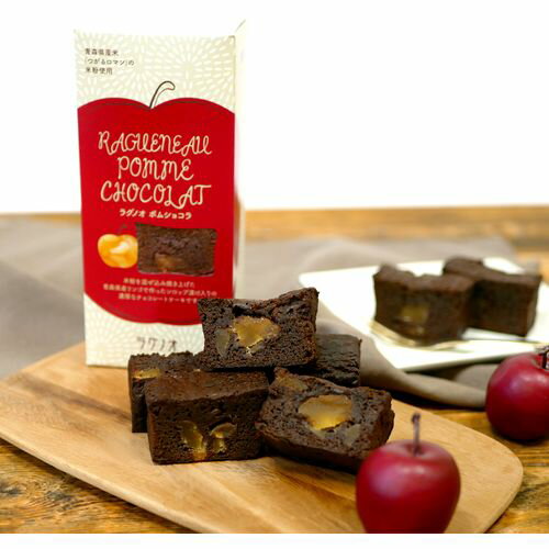 ラグノオ 青森の味！ ポムショコラ 12本(4903443023086 x12) 特産品