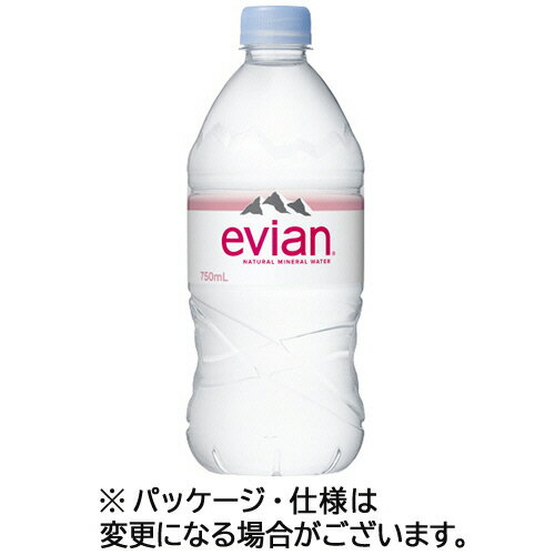 伊藤園 エビアン 750mL ペットボトル 1ケース(12本)(3068320116266 x12) 目安在庫=○ compmoto-r-11981420 コンプモト 楽天市場店 パッケージ画像