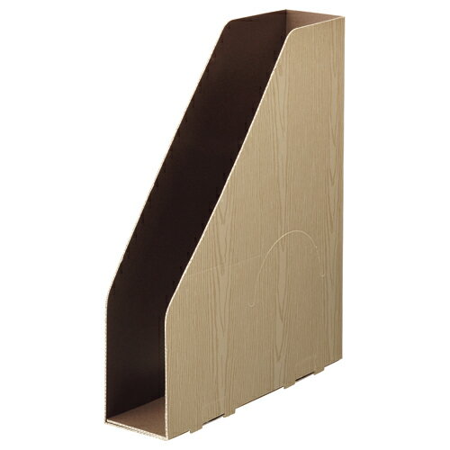 TPS ボックスファイル(WOODY) A4スリムタテ 背幅65mm ナチュラル 1セット(15冊:3冊x5パック)(4512427018668 x5) 目安在庫=○