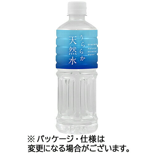 富永貿易 神戸居留地 北海道 うららか天然水 550ml ペットボトル 1ケース(24本)(4936790540869 x24) 目安在庫=○ compmoto-r-12099232 コンプモト 楽天市場店 パッケージ画像