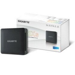 GIGABYTE ギガバイト 小型PC(Corei7-1355U/64GB/M.2 NVMe1TB/光学ドライブ無/office無)(BRI7H-1355/M64..
