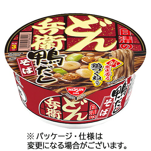 日清食品 日清のどん兵衛 鴨だしそば 104g 1ケース(12食)(4902105284216 x12) 目安在庫=○