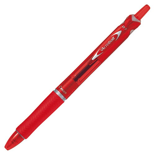 パイロット PILOT 油性ボールペン アクロボール150 細字0.7mm レッド 1セット(10本)(4902505375286 x10) 取り寄せ商品 compmoto-r-11984600 コンプモト 楽天市場店 パッケージ画像