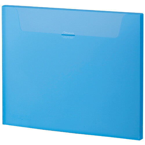 セキセイ ムービー キャリーファイル A4 幅15mm ブルー 1セット(10個)(4974214131514 x10) 目安在庫=○