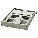 摂津金属工業 液晶モニタースライドユニット RAMUシリーズ ホワイトグレイ(RAMU-0860KBWG) 取り寄せ商品