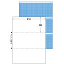 TPS 裏地紋入りプリンタ用紙 A4 裏地紋3面折 1冊(100枚)(0000000000000 x1) 目安在庫=○