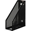 TPS メッシュボックス A4タテ 背幅103mm 黒 1個(TMB-BK) 目安在庫=○