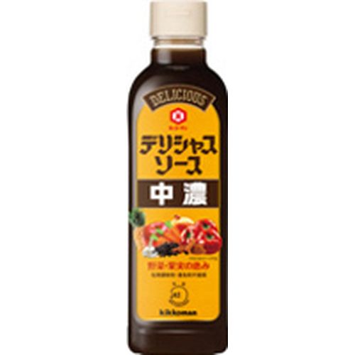 キッコーマン食品 ［万］デリシャスソース 中濃 500ml（20個）(0000049467529 ×20) 取り寄せ商品