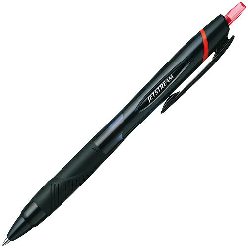 なめらかタイプの定番！超・低摩擦ジェットストリームインク搭載。SXN15007.15。文具・事務用品 ＞ 筆記具 ＞ 油性ボールペン ＞ ノック式ボールペン。●インク色は赤、ボール径は0.7mmタイプの10本入です。●クセになる、なめらかな書き味。●なめらかボールペンの先駆者「ジェットストリーム」は、溶剤や色材、添加剤などインクの組成を全面的に見直し、10000点以上の試作を経て完成しました。●小さな文字がスラスラなめらか！。●持ちやすいラバーグリップ。