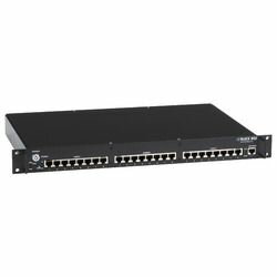 ブラックボックス・ネットワークサービス プロ・スイッチングシステム 1U NBS RJ-45 A/B 全ピン接続 8ポート(NBSALL8MGR) 取り寄せ商品