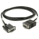 Zebra Technologies RS232Cケーブル ストレート ブザー無 トリガジャック無 CBL-58918-02 取り寄せ商品