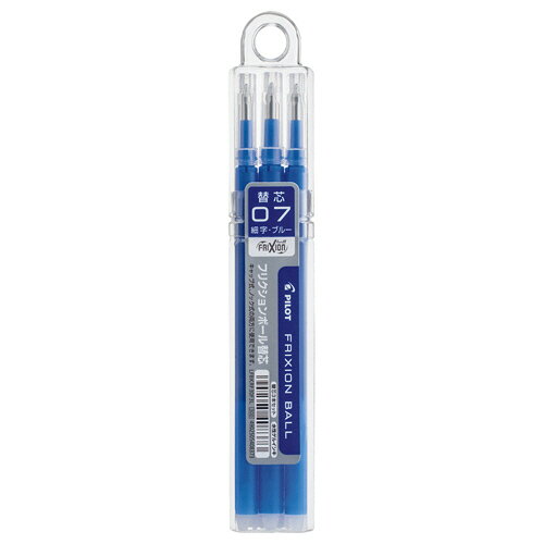パイロット PILOT ゲルインキボールペンフリクションボール替芯0.7mmブルー キャップ・ノック両用1セット(30本:3本×10)(4902505408373 x10) 取り寄せ商品 compmoto-r-12113544 コンプモト 楽天市場店 パッケージ画像