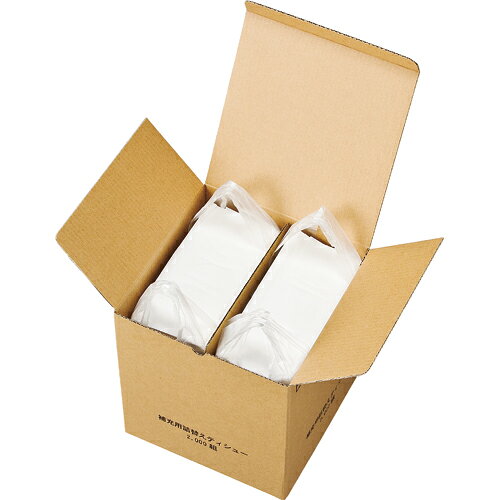 Rakuten - スバル紙販売 補充用詰替えティッシュ レギュラーサイズ (1000組×2束)/箱 1セット(8箱)(4939027001386 x8) 目安在庫=○