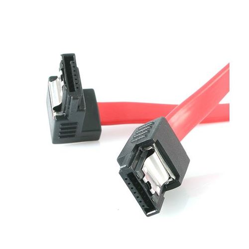 StarTech．com ドライブケーブル/SATA/45cm/片側L型/ラッチ付き/レッド(LSATA18RA1) 目安在庫=△