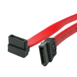 StarTech.com ドライブケーブル/SATA/30cm/片側L型下向き/ラッチなし/レッド(SATA12RA1) 目安在庫=○